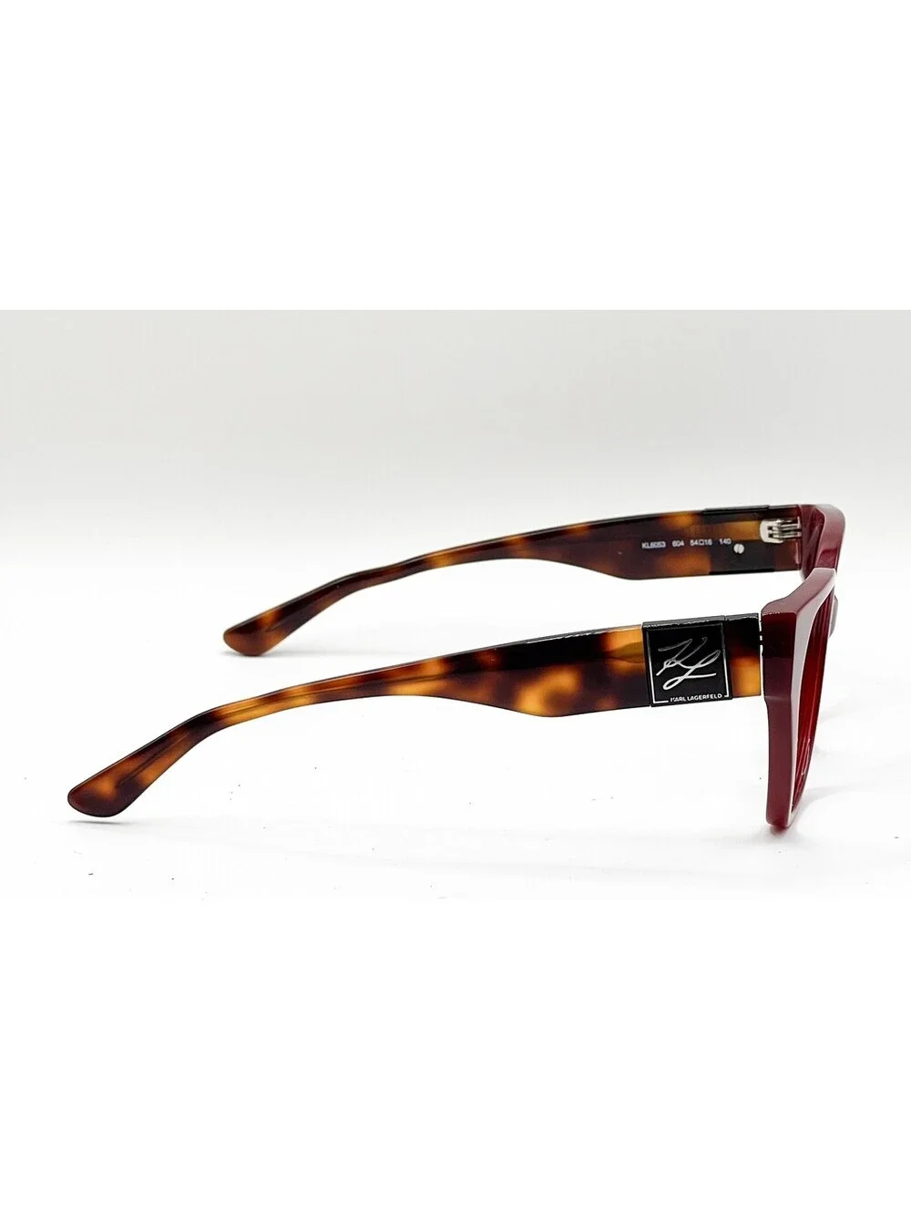 Karl Lagerfeld KL6053 604 Burgundy Rectangle Authentic Eyeglass Frames 54-16
